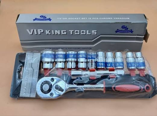ست بکس و جغجغه VIP KING TOOLS سفارش المان | مجموعه آچار بکس خودرو و تعمیرات