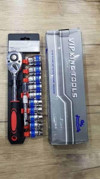 ست بکس و جغجغه VIP KING TOOLS سفارش المان | مجموعه آچار بکس خودرو و تعمیرات